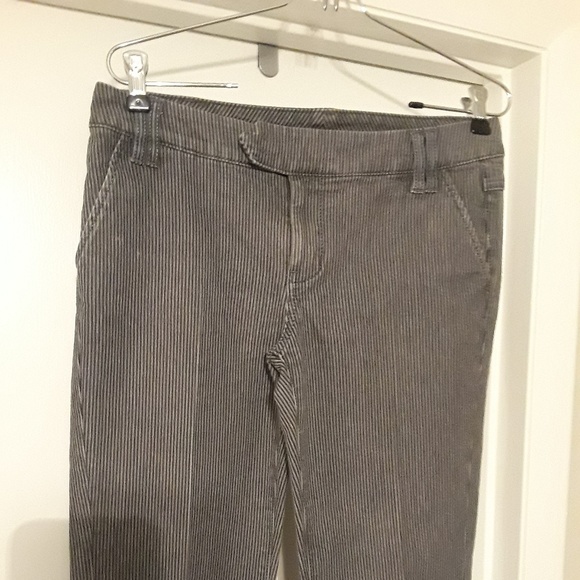 striped wide legged trouser jean - Picture 3 of 3